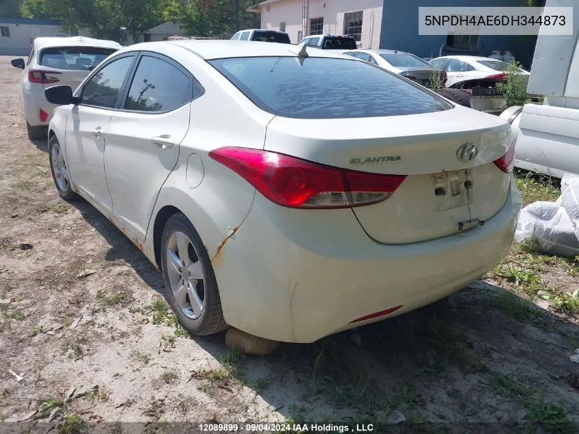 2013 Hyundai Elantra Gls/Limited VIN: 5NPDH4AE6DH344873 Lot: 12089899