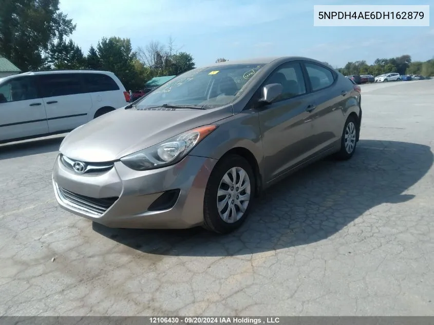 2013 Hyundai Elantra Gls/Limited VIN: 5NPDH4AE6DH162879 Lot: 12106430