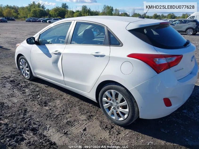 KMHD25LE8DU077628 2013 Hyundai Elantra