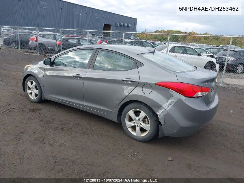 2013 Hyundai Elantra VIN: 5NPDH4AE7DH263462 Lot: 12120813