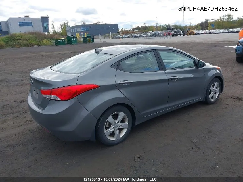 2013 Hyundai Elantra VIN: 5NPDH4AE7DH263462 Lot: 12120813