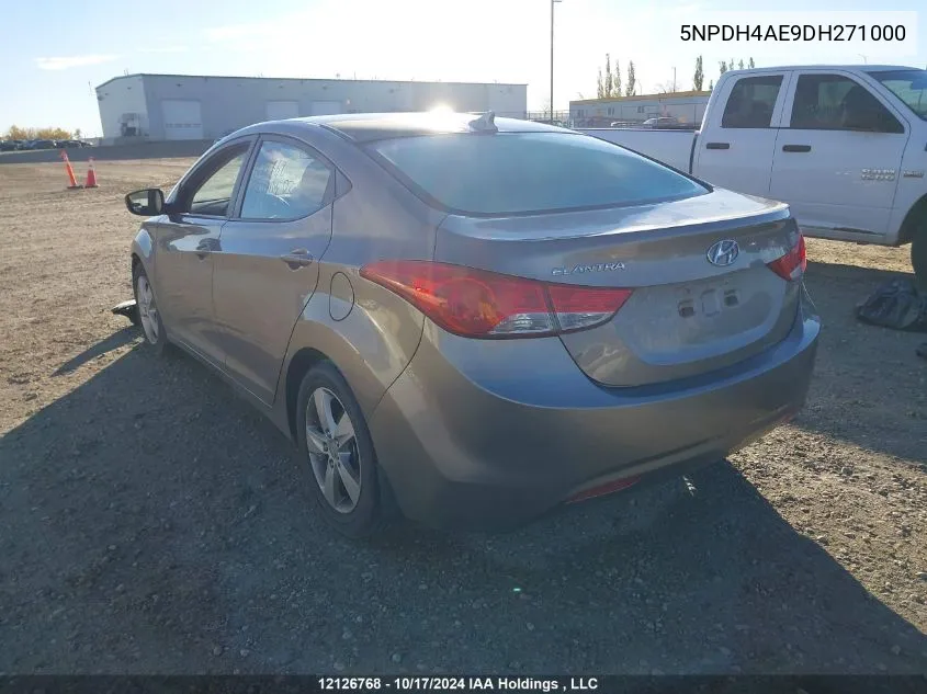 2013 Hyundai Elantra Gls/Limited VIN: 5NPDH4AE9DH271000 Lot: 12126768