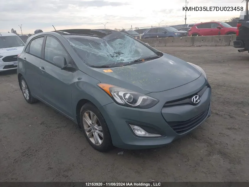 2013 Hyundai Elantra Gt Gls VIN: KMHD35LE7DU023458 Lot: 12153920