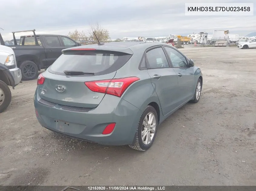 2013 Hyundai Elantra Gt Gls VIN: KMHD35LE7DU023458 Lot: 12153920