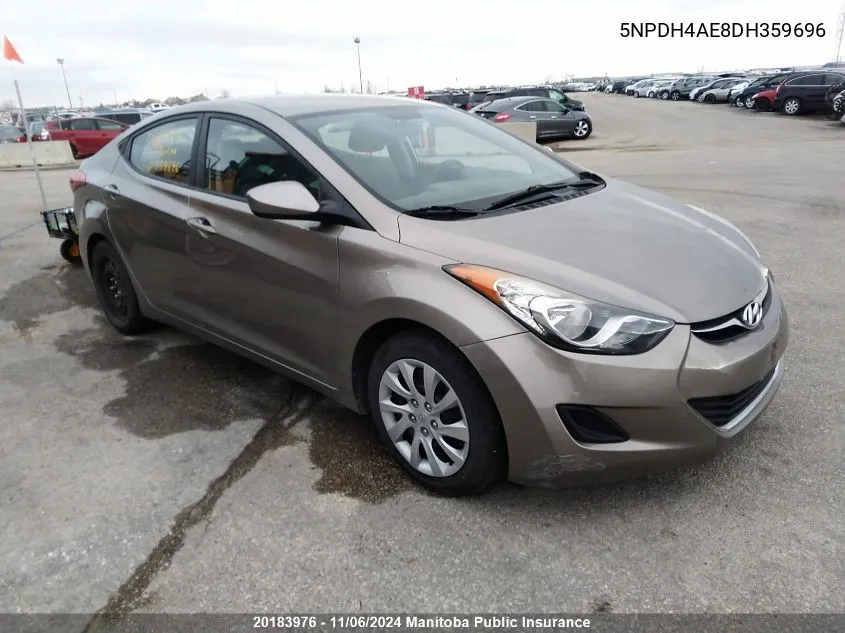 2013 Hyundai Elantra Gl VIN: 5NPDH4AE8DH359696 Lot: 20183976