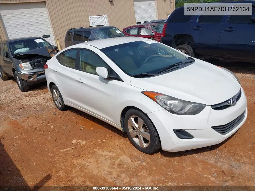 5NPDH4AE7DH262134 2013 Hyundai Elantra Gls