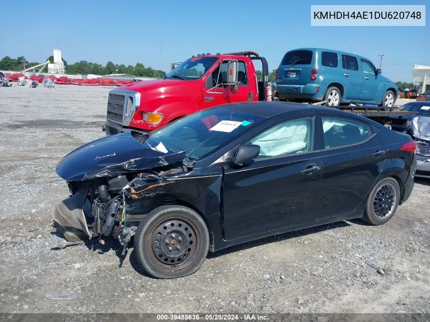 KMHDH4AE1DU620748 2013 Hyundai Elantra Gls (Ulsan Plant)