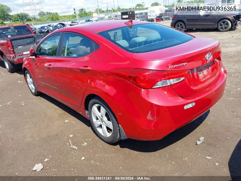 KMHDH4AE9DU936365 2013 Hyundai Elantra Gls