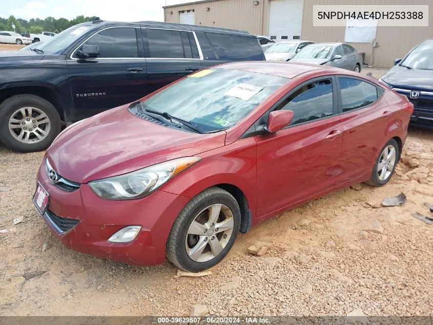 5NPDH4AE4DH253388 2013 Hyundai Elantra Gls