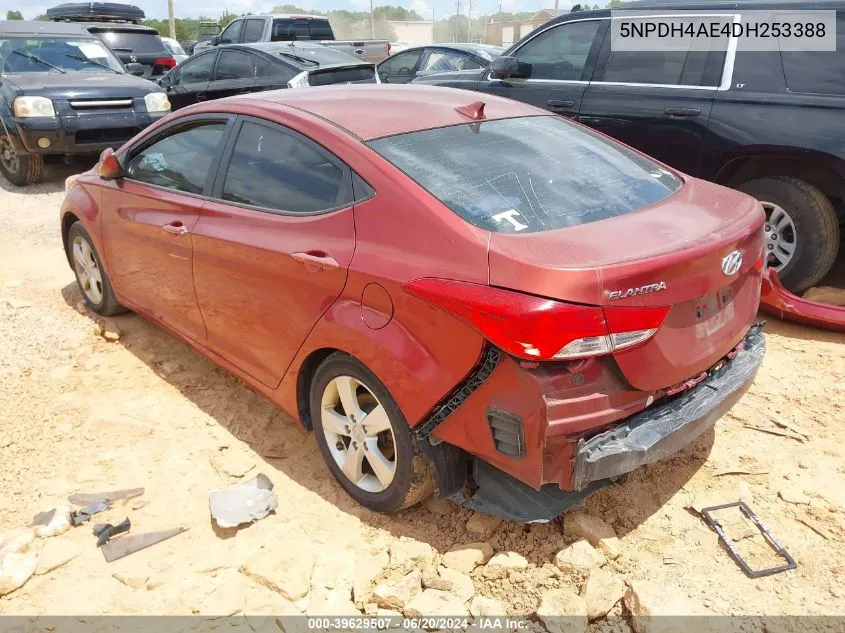 5NPDH4AE4DH253388 2013 Hyundai Elantra Gls