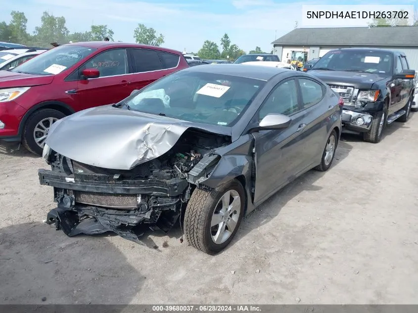 5NPDH4AE1DH263702 2013 Hyundai Elantra Gls