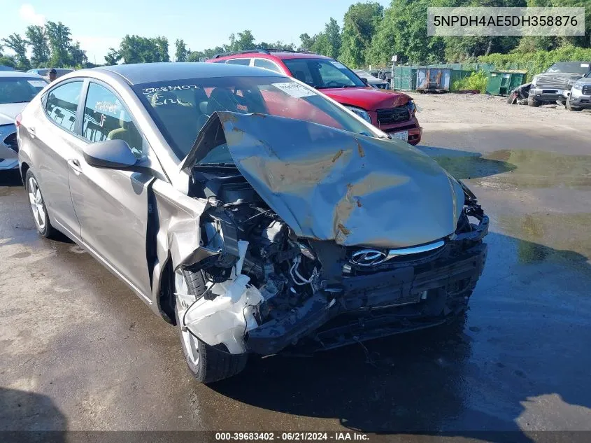 5NPDH4AE5DH358876 2013 Hyundai Elantra Gls