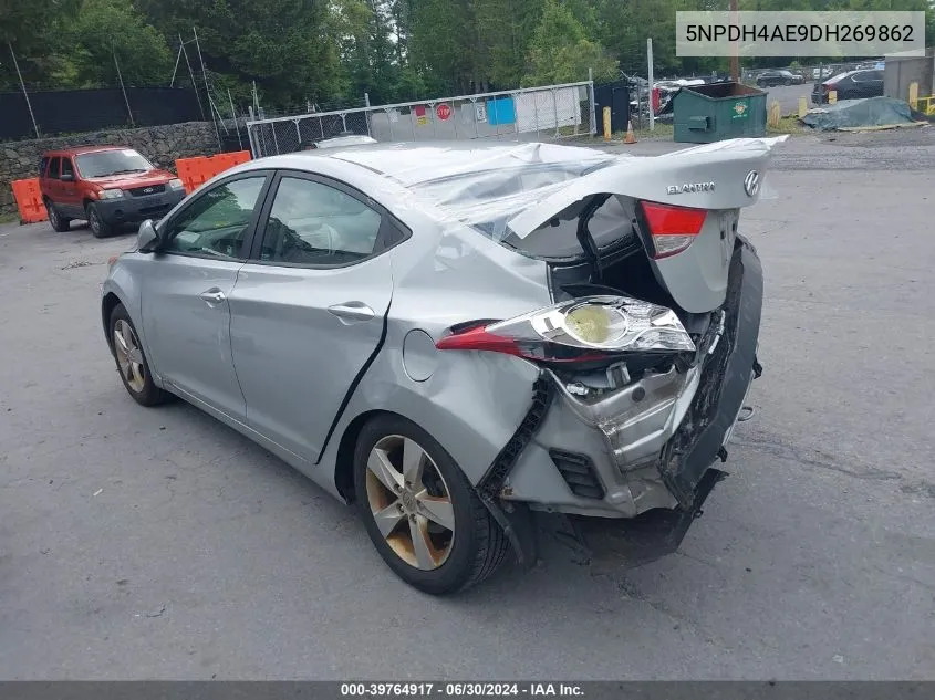 5NPDH4AE9DH269862 2013 Hyundai Elantra Gls