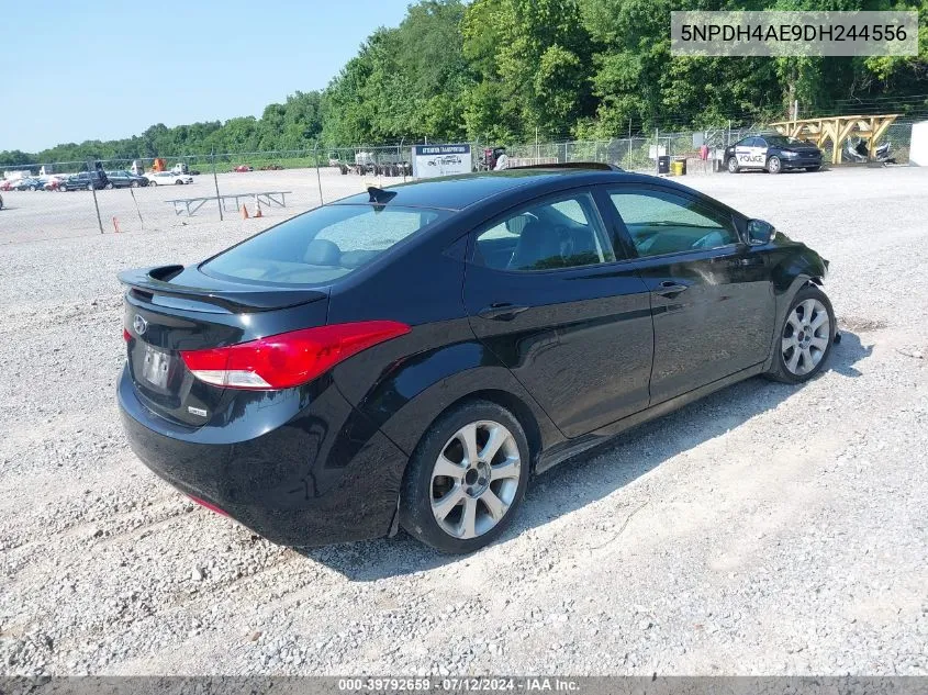 2013 Hyundai Elantra Limited VIN: 5NPDH4AE9DH244556 Lot: 39792659