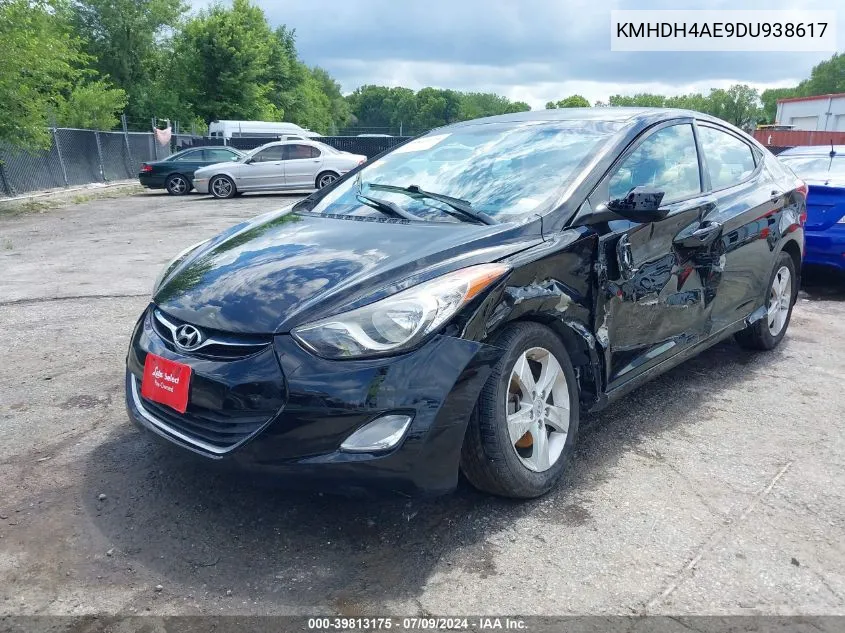 KMHDH4AE9DU938617 2013 Hyundai Elantra Gls