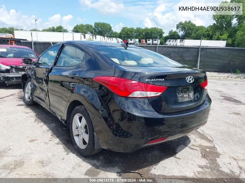 KMHDH4AE9DU938617 2013 Hyundai Elantra Gls