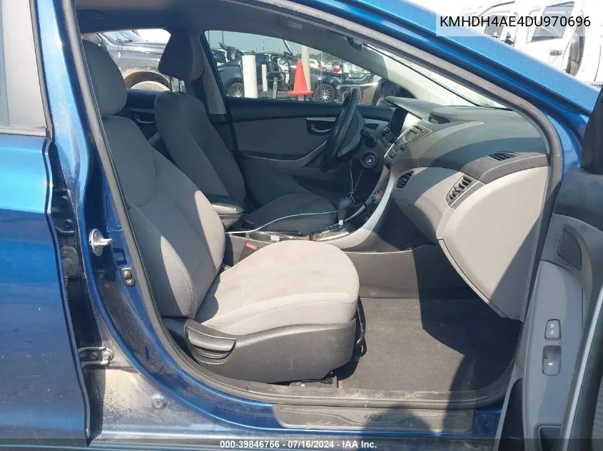 KMHDH4AE4DU970696 2013 Hyundai Elantra Gls