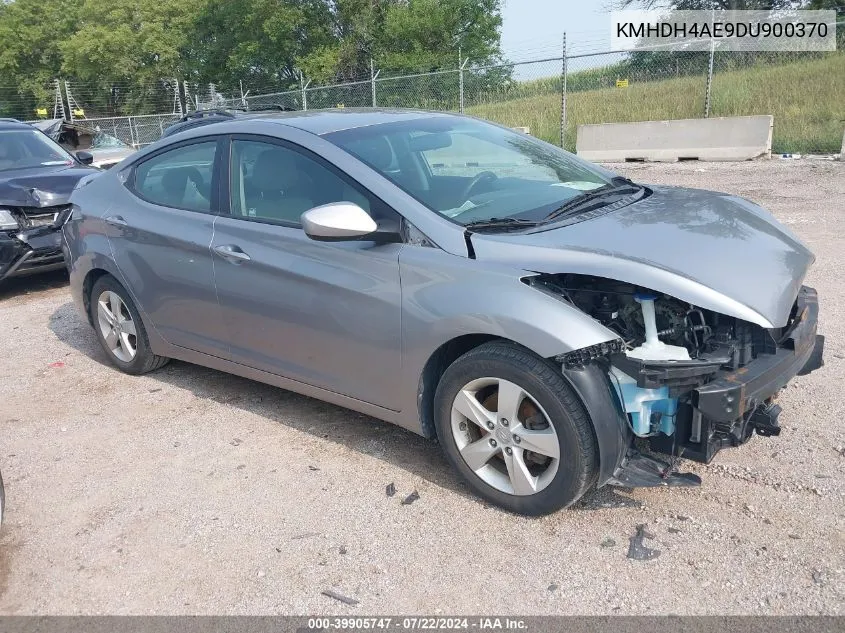 KMHDH4AE9DU900370 2013 Hyundai Elantra Gls