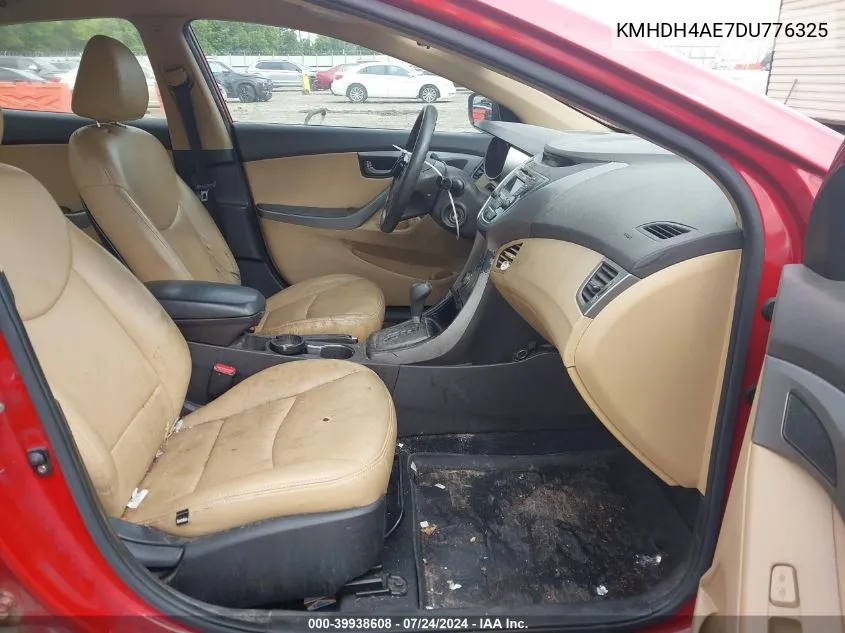 KMHDH4AE7DU776325 2013 Hyundai Elantra Gls