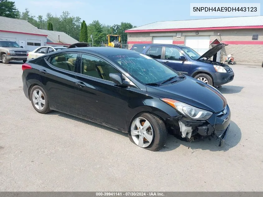 2013 Hyundai Elantra Gls VIN: 5NPDH4AE9DH443123 Lot: 39941141