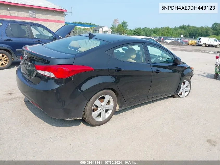 5NPDH4AE9DH443123 2013 Hyundai Elantra Gls