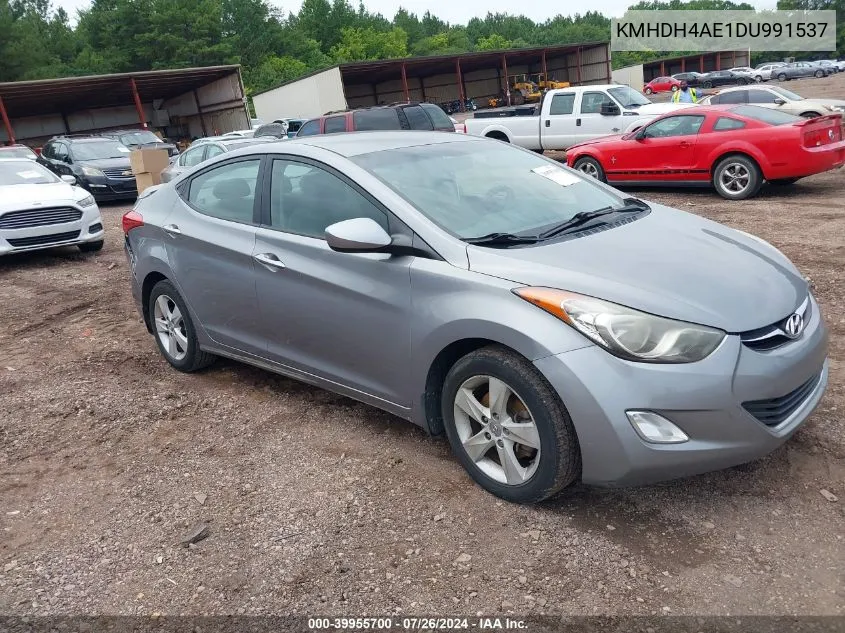 KMHDH4AE1DU991537 2013 Hyundai Elantra Gls