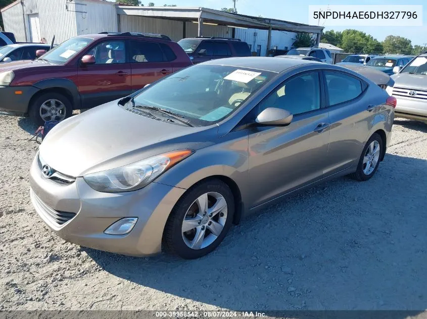 5NPDH4AE6DH327796 2013 Hyundai Elantra Gls