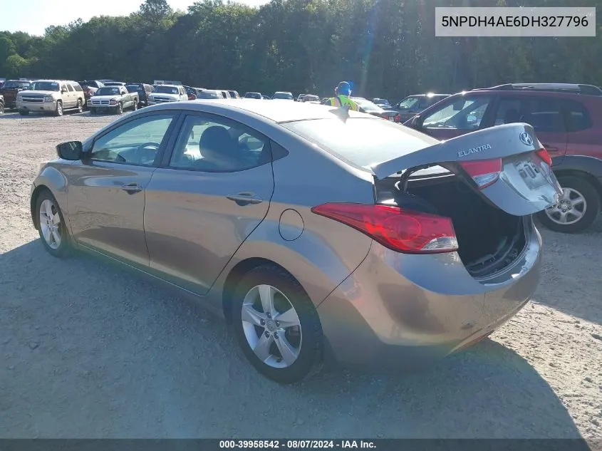 5NPDH4AE6DH327796 2013 Hyundai Elantra Gls