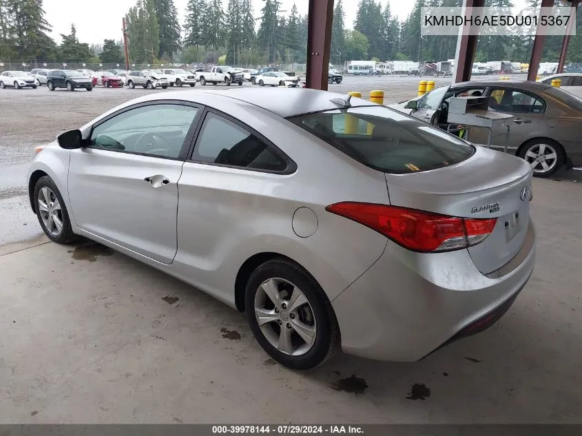 KMHDH6AE5DU015367 2013 Hyundai Elantra Gs/Se