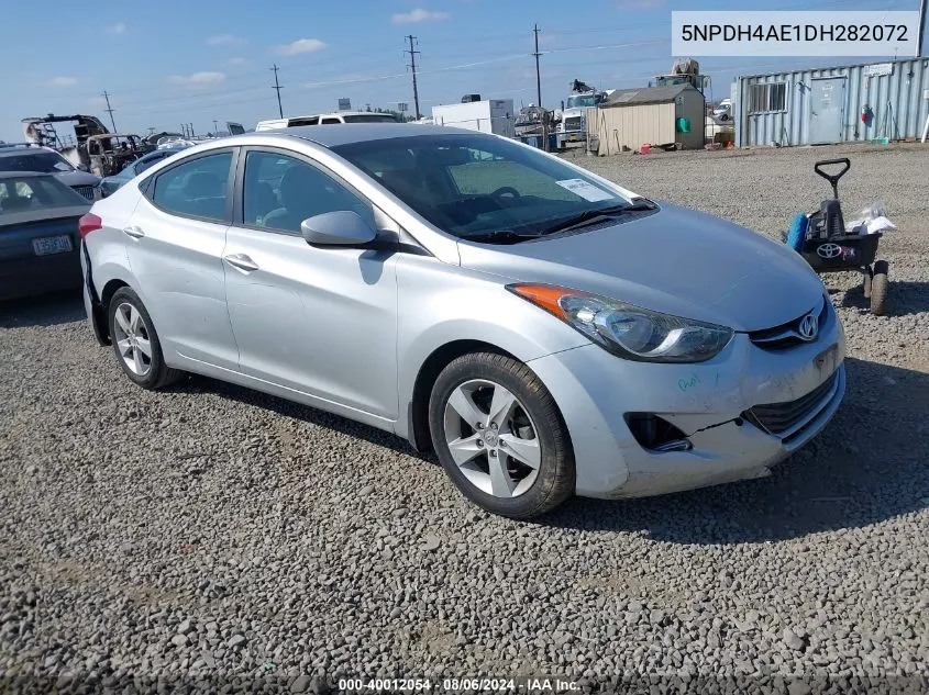 2013 Hyundai Elantra Gls VIN: 5NPDH4AE1DH282072 Lot: 40012054