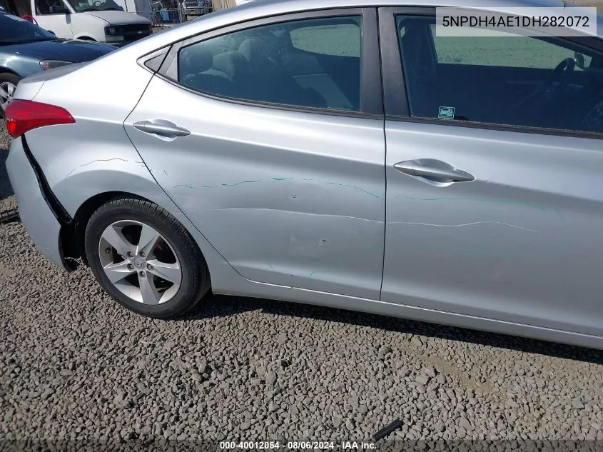 5NPDH4AE1DH282072 2013 Hyundai Elantra Gls