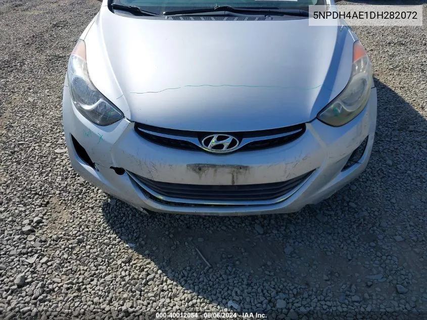 5NPDH4AE1DH282072 2013 Hyundai Elantra Gls