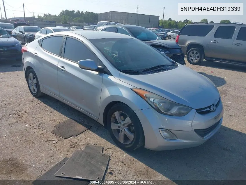 5NPDH4AE4DH319339 2013 Hyundai Elantra Gls