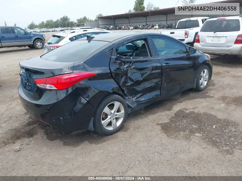 5NPDH4AE2DH406558 2013 Hyundai Elantra Gls