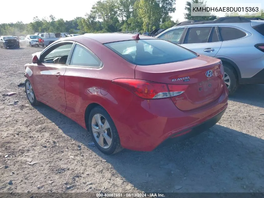 KMHDH6AE8DU015363 2013 Hyundai Elantra Gs/Se