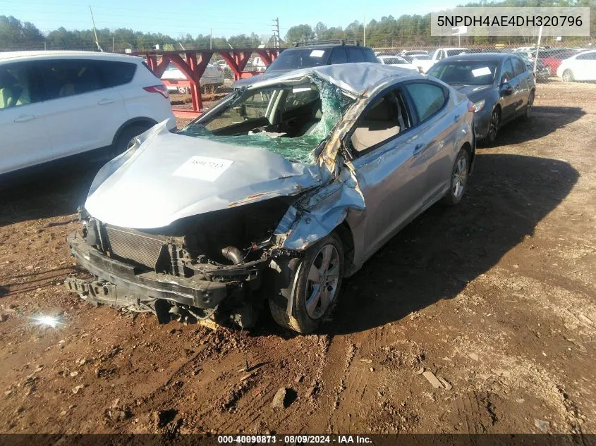 5NPDH4AE4DH320796 2013 Hyundai Elantra Gls