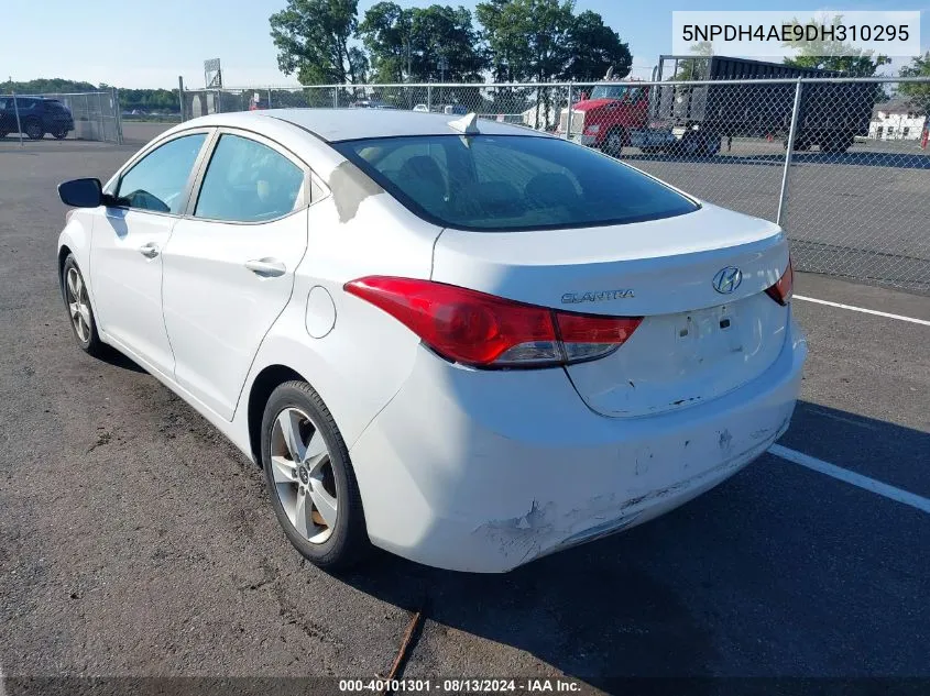 5NPDH4AE9DH310295 2013 Hyundai Elantra Gls