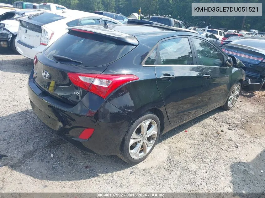 KMHD35LE7DU051521 2013 Hyundai Elantra Gt