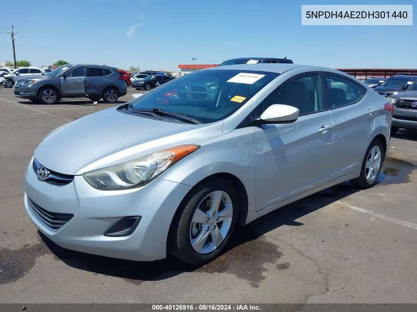 5NPDH4AE2DH301440 2013 Hyundai Elantra Gls