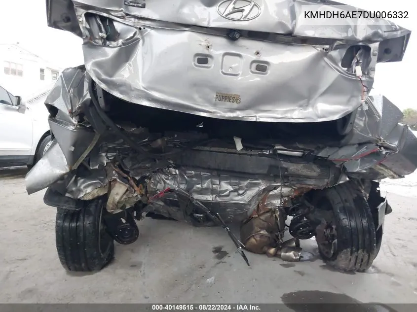 KMHDH6AE7DU006332 2013 Hyundai Elantra Se