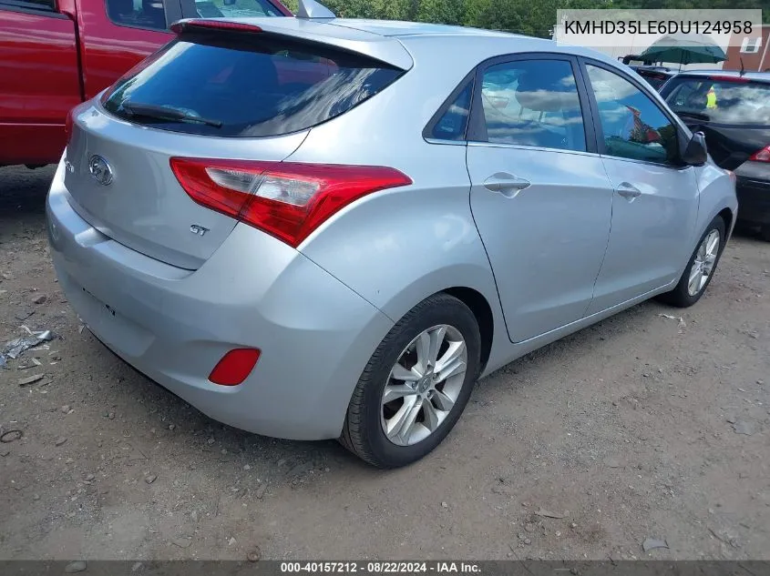 KMHD35LE6DU124958 2013 Hyundai Elantra Gt