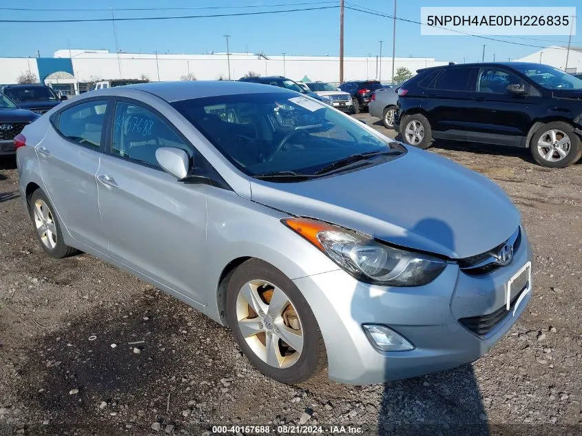 5NPDH4AE0DH226835 2013 Hyundai Elantra Gls