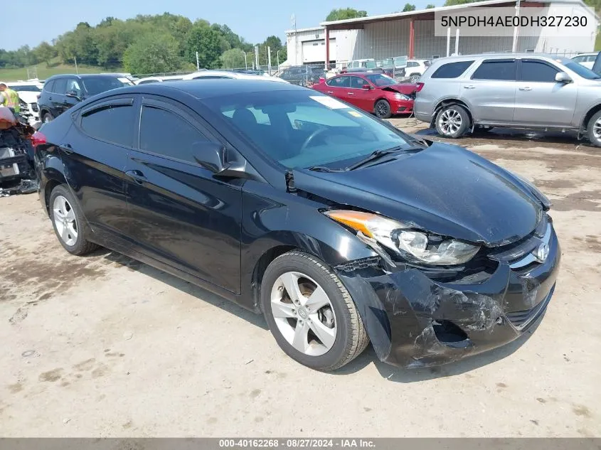 5NPDH4AE0DH327230 2013 Hyundai Elantra Gls