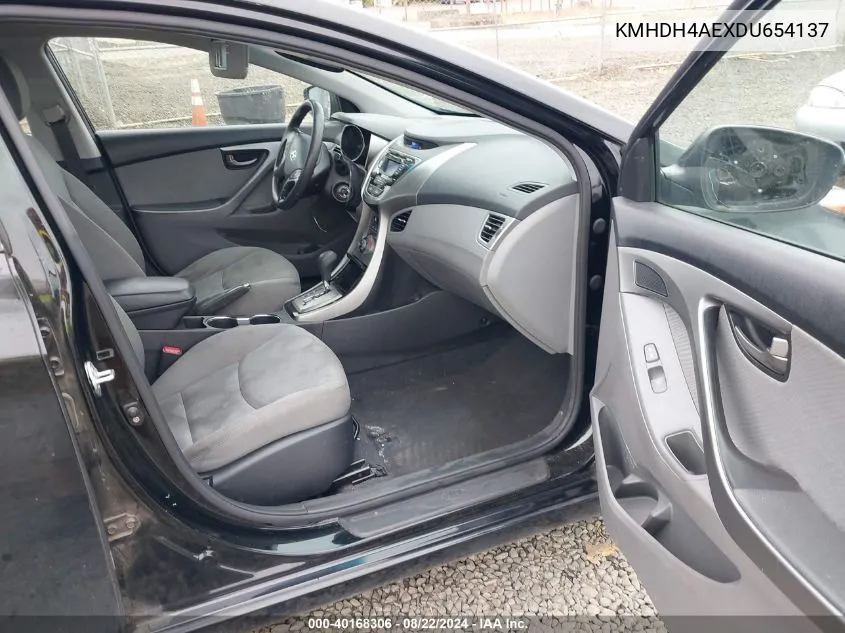 KMHDH4AEXDU654137 2013 Hyundai Elantra Gls