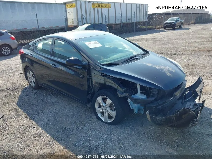 2013 Hyundai Elantra Gls VIN: 5NPDH4AE7DH277166 Lot: 40171779