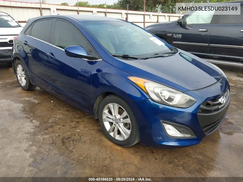 2013 Hyundai Elantra Gt VIN: KMHD35LE5DU023149 Lot: 40186520