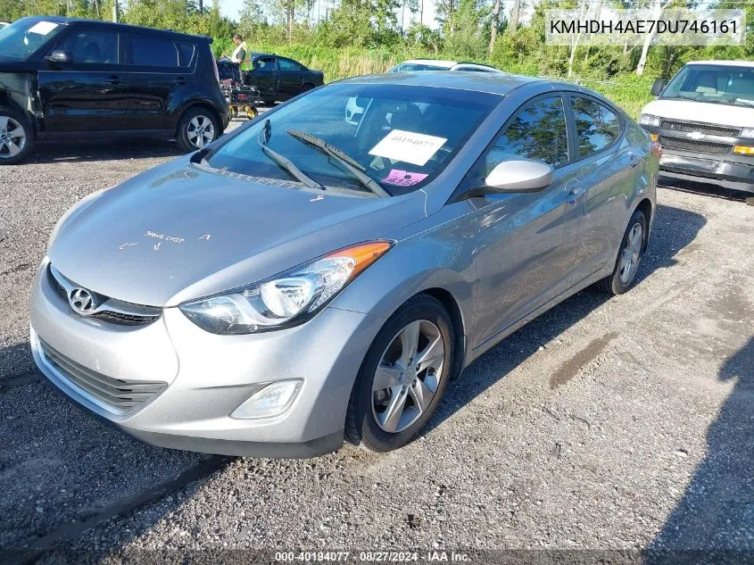 KMHDH4AE7DU746161 2013 Hyundai Elantra Gls