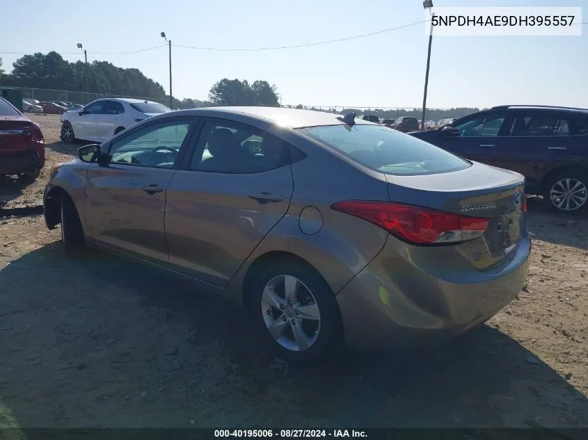 2013 Hyundai Elantra Gls VIN: 5NPDH4AE9DH395557 Lot: 40195006