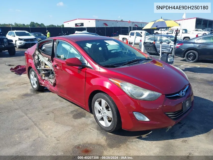 5NPDH4AE9DH250180 2013 Hyundai Elantra Gls