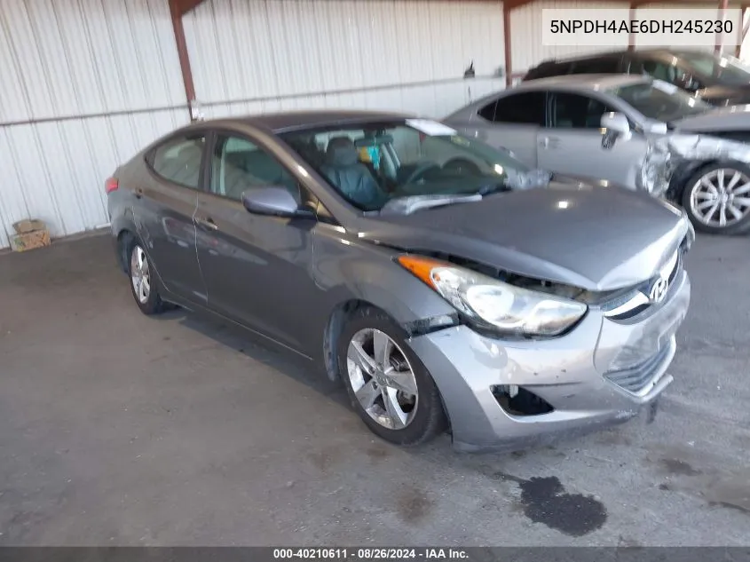 5NPDH4AE6DH245230 2013 Hyundai Elantra Gls